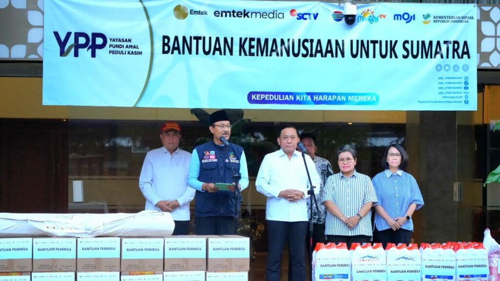 Emtek Group Bergerak Cepat Tangani Bencana di Sumatera