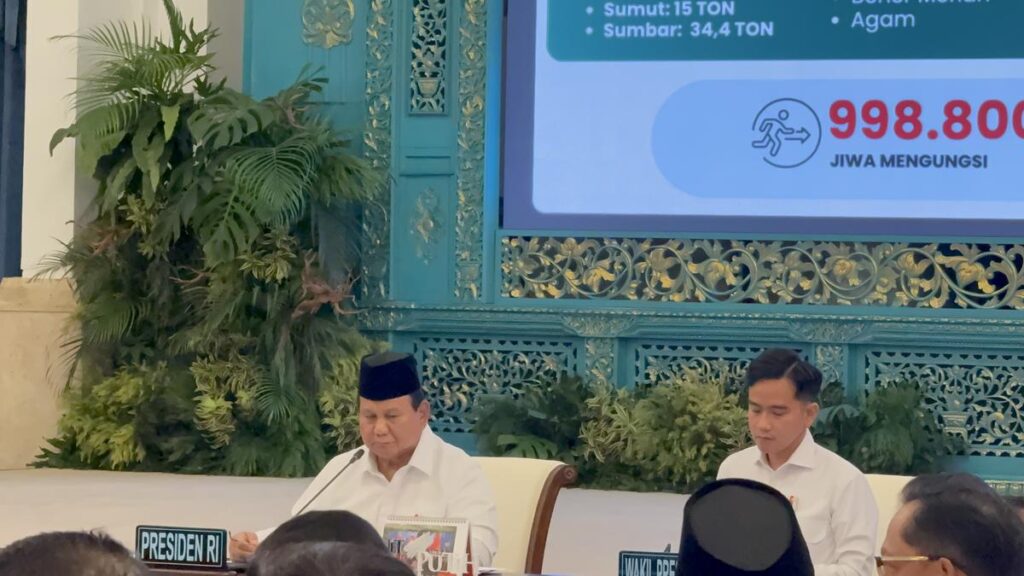 Prabowo Serukan Kewaspadaan Iklim & Tolak Wisata Bencana