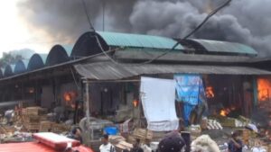 Kebakaran Pasar Kramat Jati Diduga Akibat Korsleting Listrik