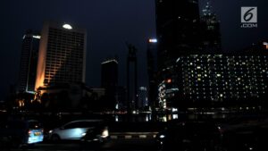 Jakarta Akan Padamkan Lampu Malam Ini Peringati Hari Bumi